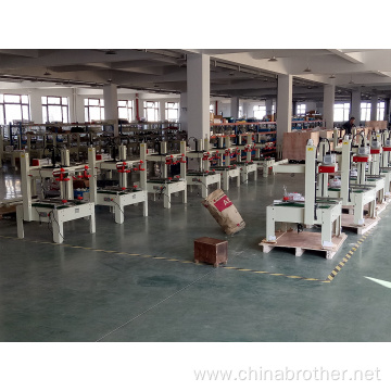 Brother Semi Automatic Conveyor Belts Carton Sealer